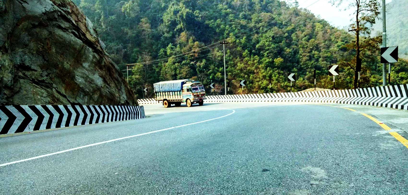 नागढुङ्गा–मुग्लिन सडक छ लेनको बन्दै