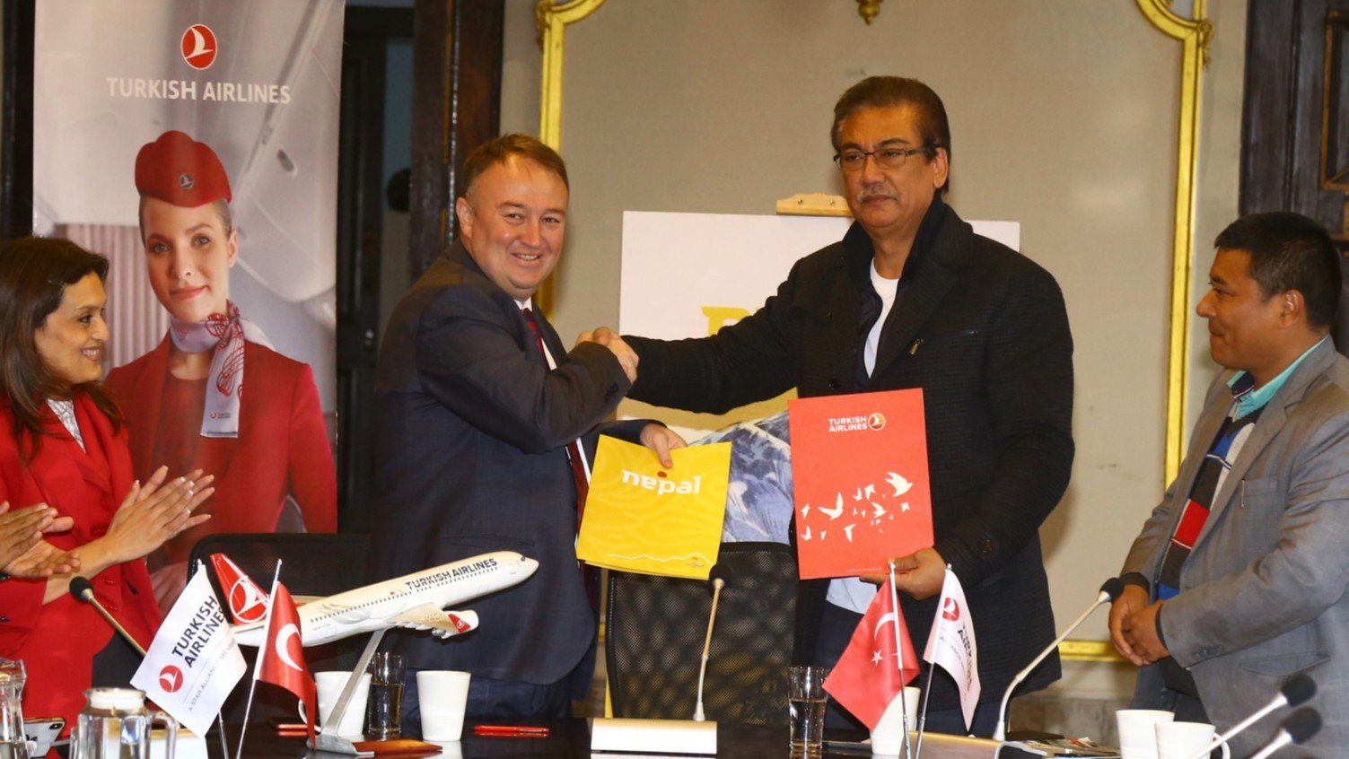भ्रमण वर्ष सचिवालय र टर्किस एयरलाइन्सबीच सम्झौता