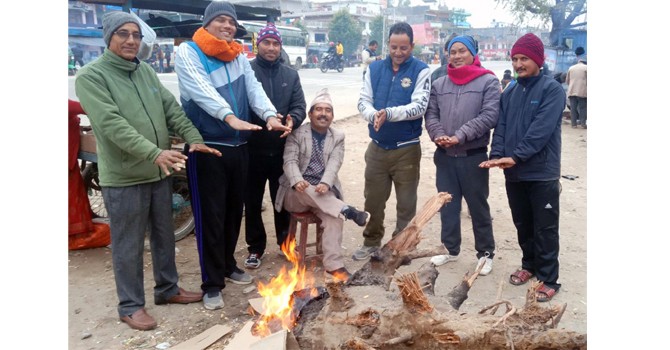 ११ दिनदेखि घाम नउदाउँदा असह्य जाडो, जनजीवन प्रभावित
