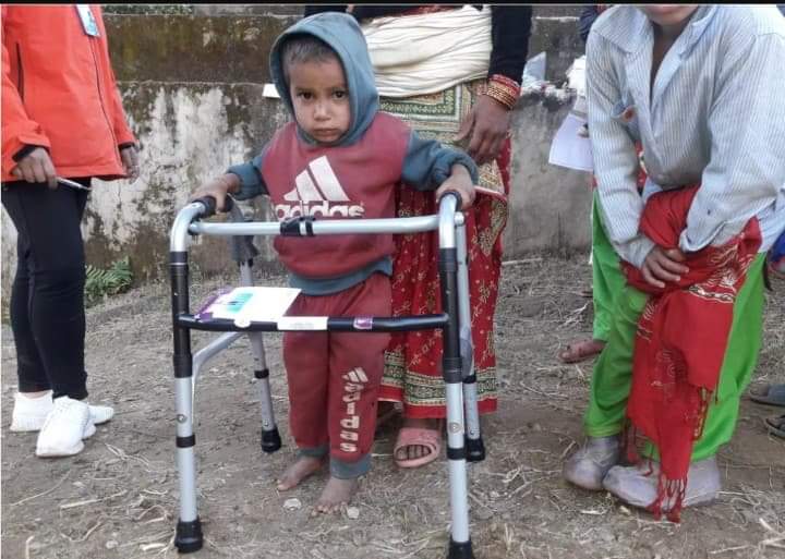 कुशे गाउँपालिकामा अपाङ्गता भएका बालबालिकाहरुका लागी घुम्ती शिबिर संचालन