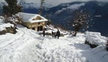 जुम्लामा फेरि हिमपातः जनजीवन प्रभावित