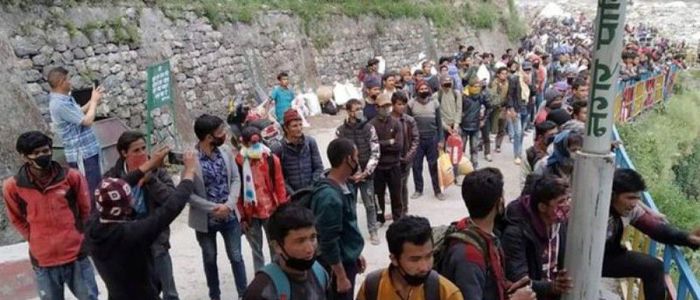 सिमानामा अलपत्र परेका नागरिकको उद्दार गर्न राप्रपा निकट युवा संगठनको माग