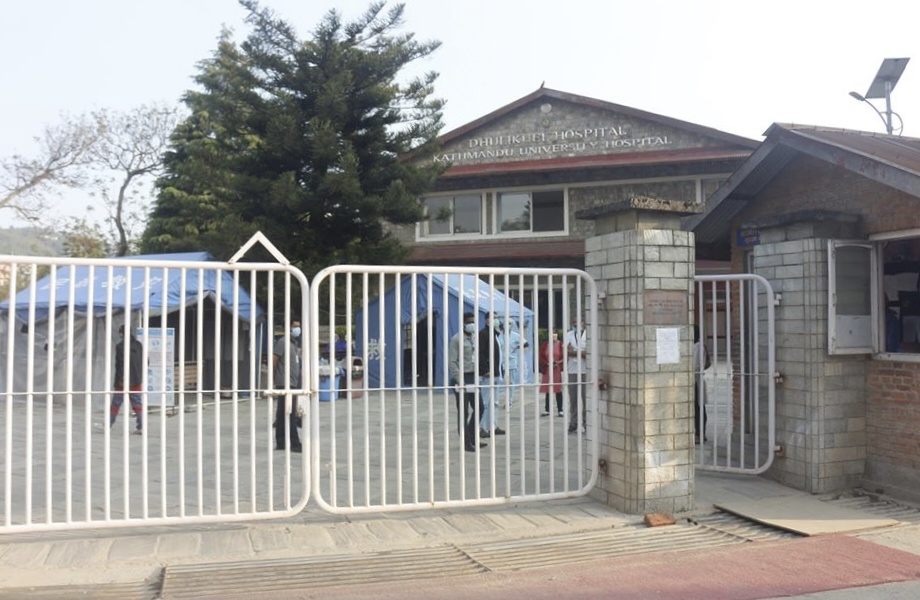 धुलिखेल अस्पतालमा एक जना कोराना संक्रमितको मृत्यु