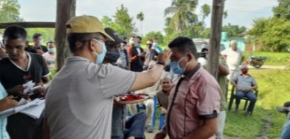 नेकपा-कांग्रेस छाडेर विर्तामोड र अर्जुनधाराका १३५ जना राप्रपा प्रवेश