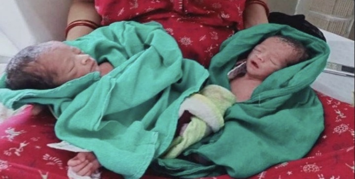 कोरोना सङ्क्रमित महिलाले जन्माइन् जुम्ल्याहा बच्चा