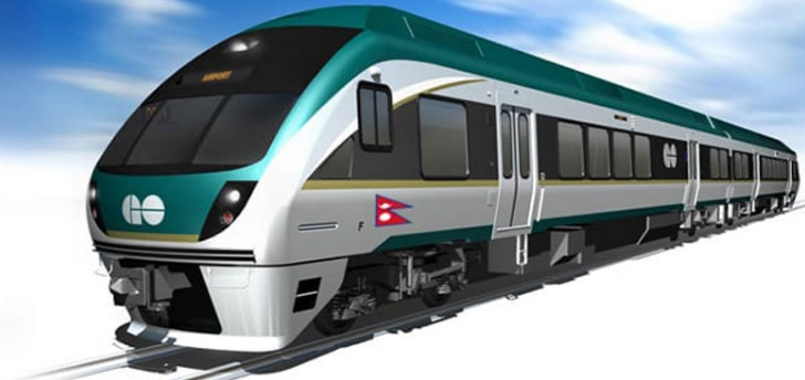 नेपालको राष्ट्रिय झण्डा अङ्कित दुईवटा रेल शुक्रबार नेपाल आउँदै