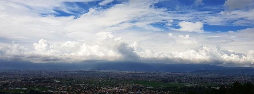 अपराह्नपछि मेघगर्जनसहित वर्षाको सम्भावना